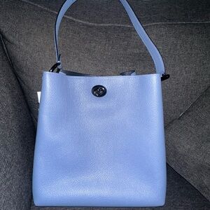 Coach Bucket Bag in Denim Blue